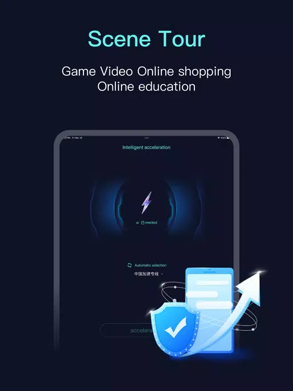 火箭VPN-全球VPN网络加速器 iPad  Ekran Görüntüleri