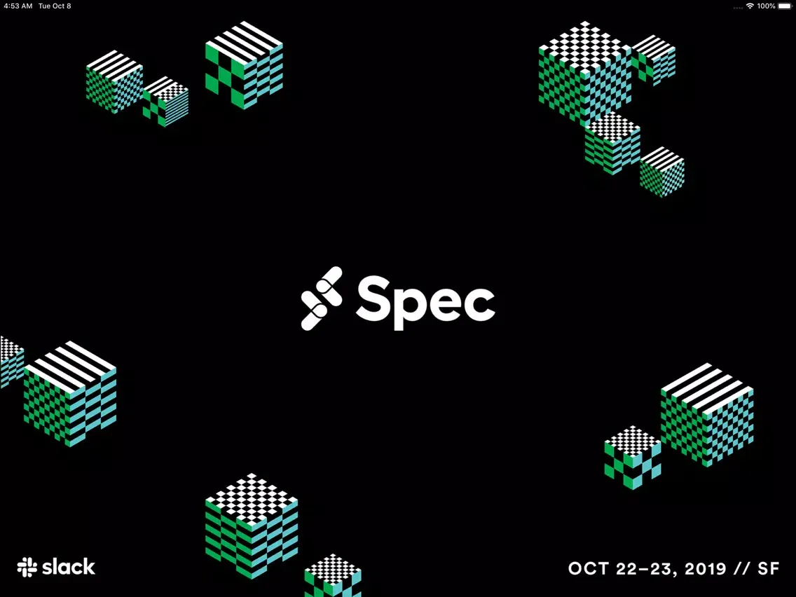 Spec by Slack iPad  Screenshots