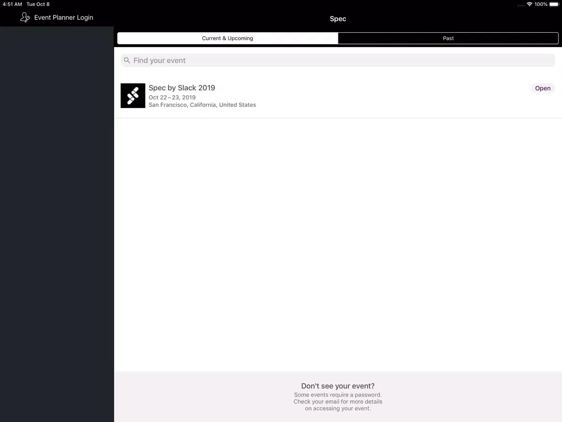 Spec by Slack iPad  Screenshots
