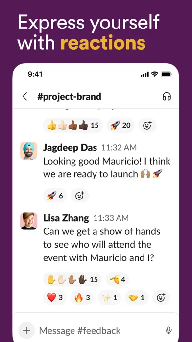 Slack for EMM Ekran Görüntüleri