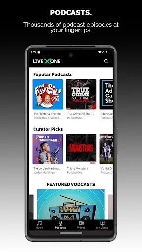 LiveOne: Stream Music & More Screenshots