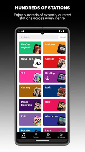 LiveOne: Stream Music & More Screenshots