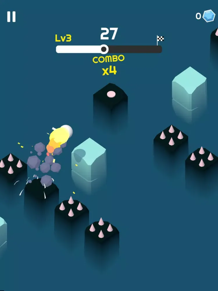 ภาพหน้าจอของ Frisky Ball iPad 