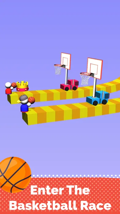 Screenshot di Slam Dunk Hoop Basketball Race