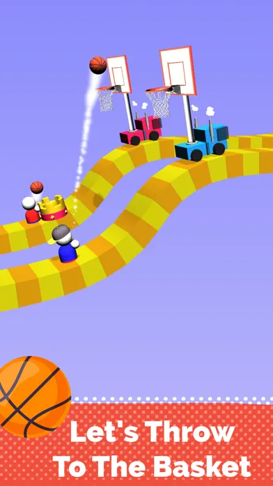 Screenshot di Slam Dunk Hoop Basketball Race