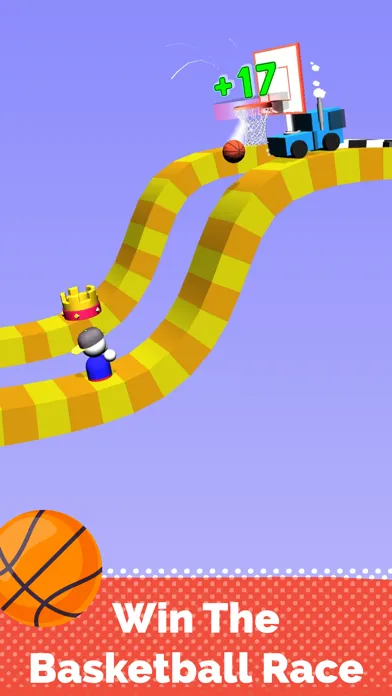 Screenshot di Slam Dunk Hoop Basketball Race