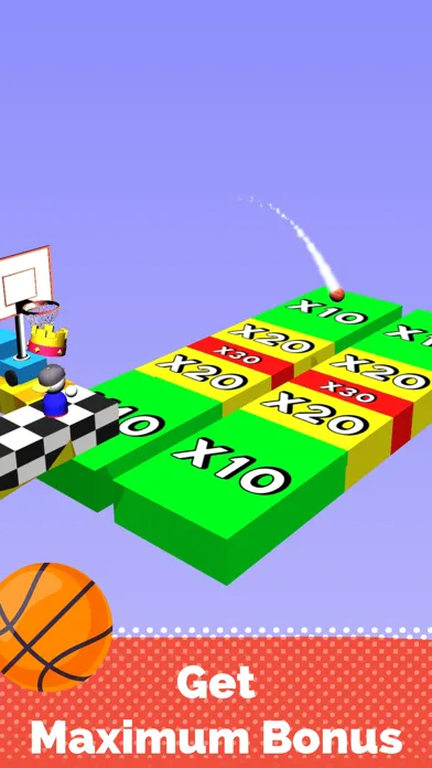 Screenshot di Slam Dunk Hoop Basketball Race