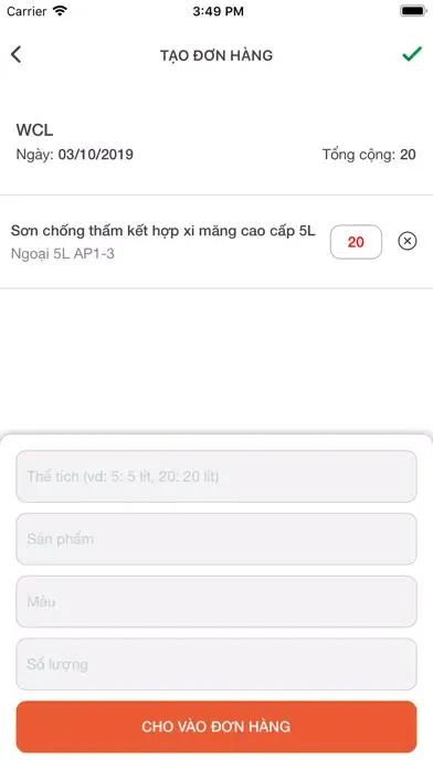 Capturas de tela do Sản Xuất Sơn