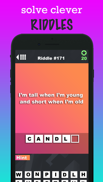 Riddles Puzzle Game IQ Test Screenshots