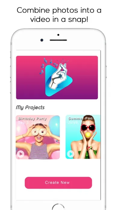 Slideshow Maker with Music Fun سکرین شاٹس
