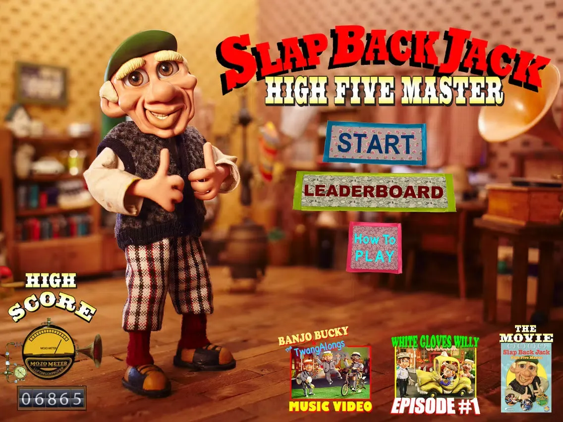 Tangkapan skrin Slap Back Jack - High Five Master iPad 