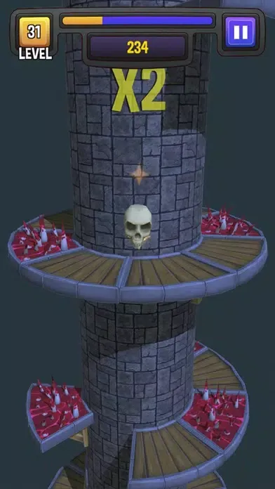 Tangkapan layar Tower SKULL