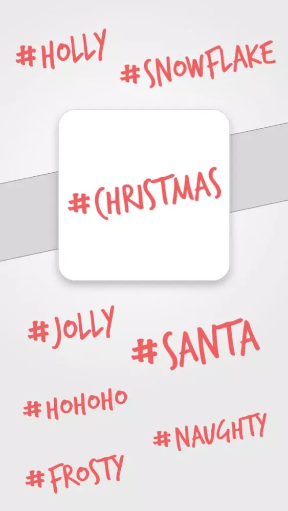 Capturas de pantalla de Everyday Hashtag Stickers