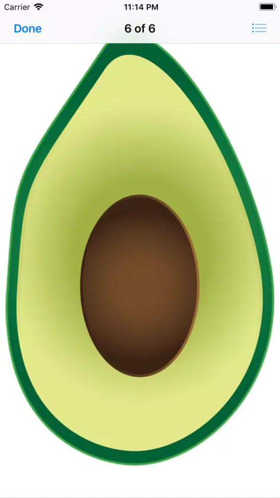 Capturas de tela do Lotsa Avocado Stickers