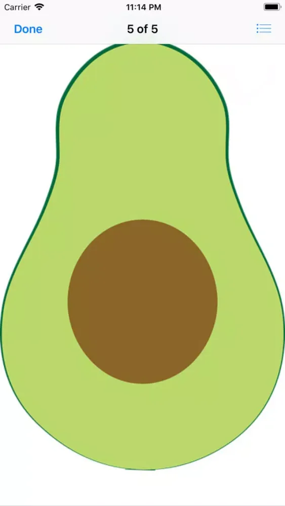 Capturas de tela do Lotsa Avocado Stickers