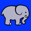 Little Baby Elephant Stickers