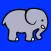 Little Baby Elephant Stickers