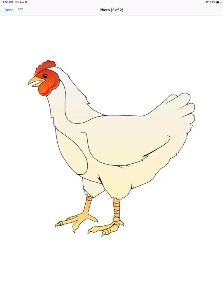 Ảnh chụp màn hình của My Chicken Stickers iPad 