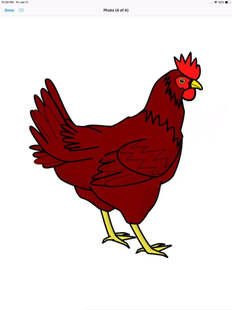 Ảnh chụp màn hình của My Chicken Stickers iPad 