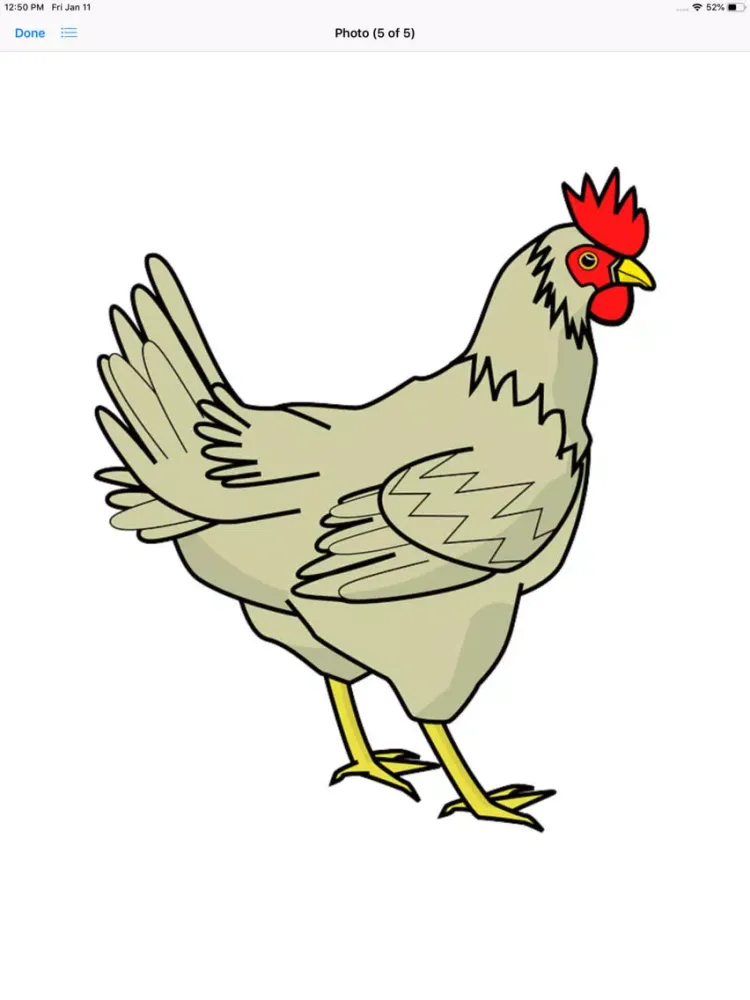 Ảnh chụp màn hình của My Chicken Stickers iPad 