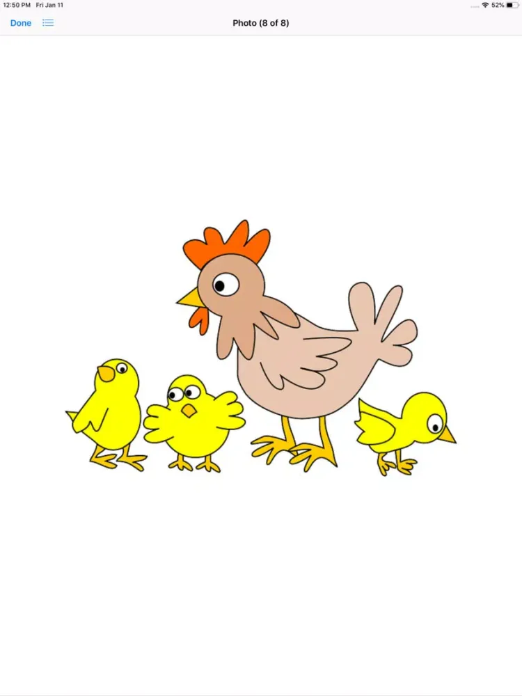 Ảnh chụp màn hình của My Chicken Stickers iPad 