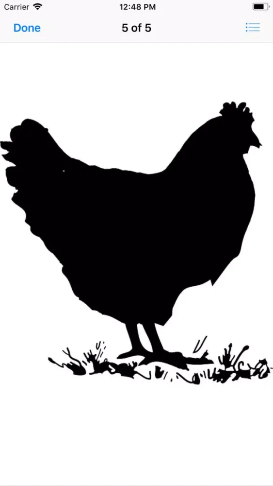 Ảnh chụp màn hình của My Chicken Stickers