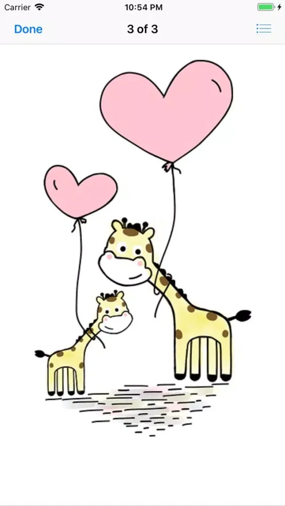 ภาพหน้าจอของ Cute Balloon Stickers