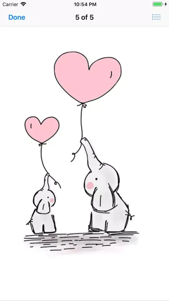ภาพหน้าจอของ Cute Balloon Stickers