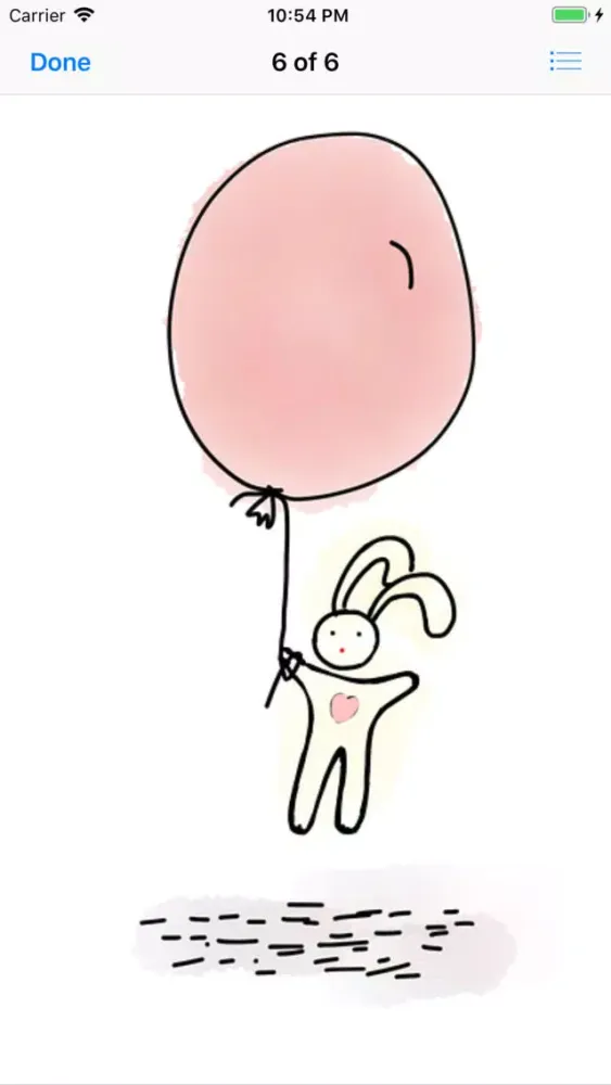 ภาพหน้าจอของ Cute Balloon Stickers