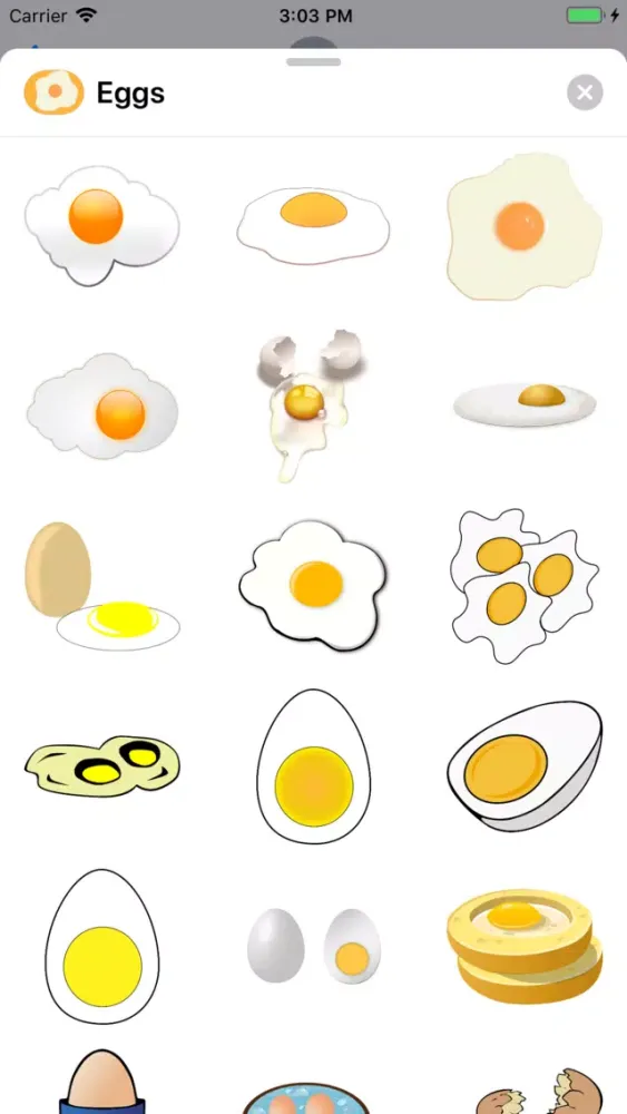 Lotsa Egg Stickers应用截图