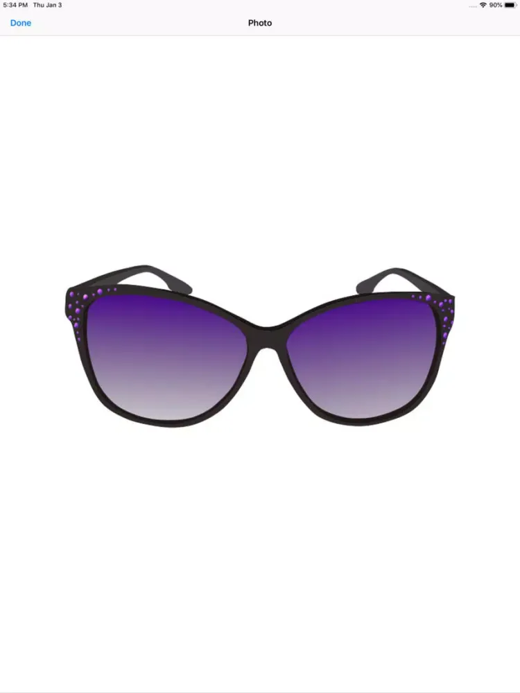 Capturas de pantalla de Eye Glass Stickers iPad 
