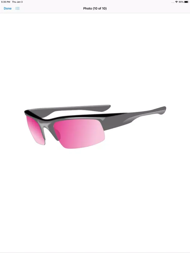 Capturas de pantalla de Eye Glass Stickers iPad 