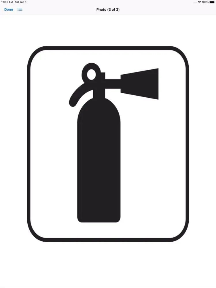 ภาพหน้าจอของ Put The Fire Out Stickers iPad 