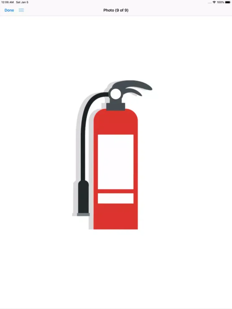 ภาพหน้าจอของ Put The Fire Out Stickers iPad 