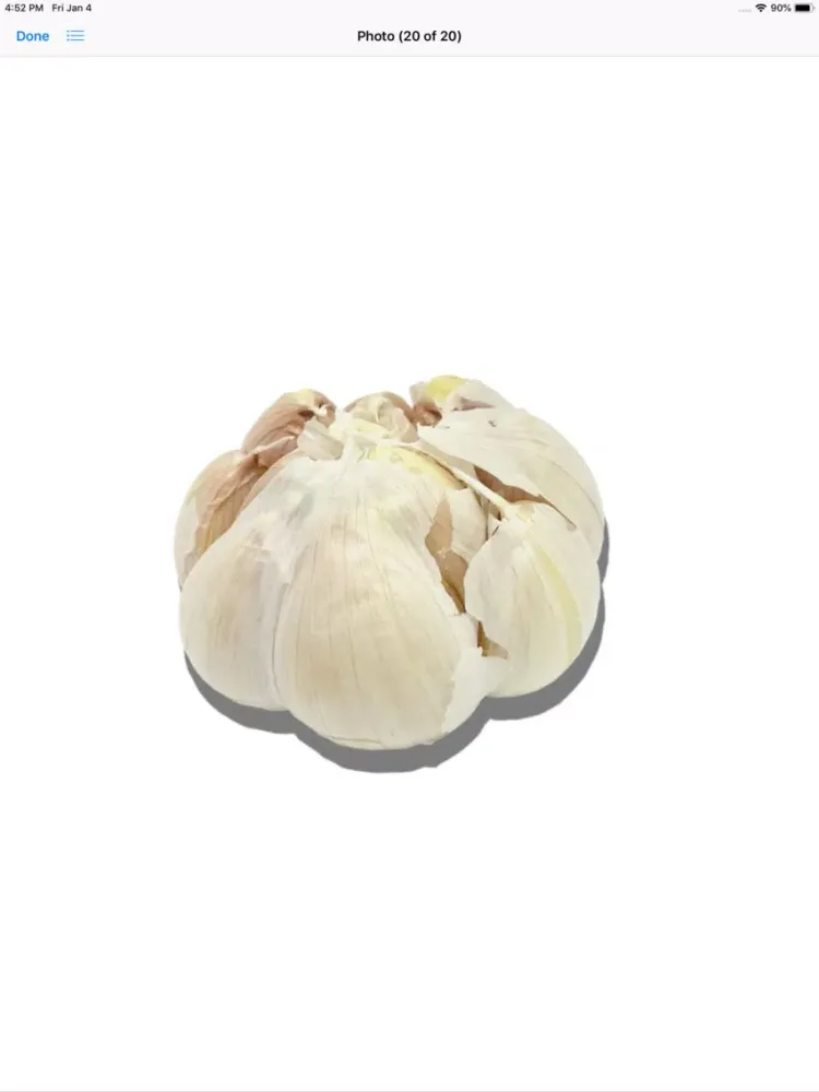 ภาพหน้าจอของ Garlic Stickers iPad 