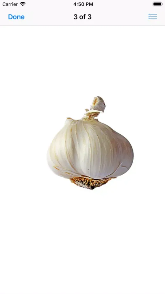 ภาพหน้าจอของ Garlic Stickers
