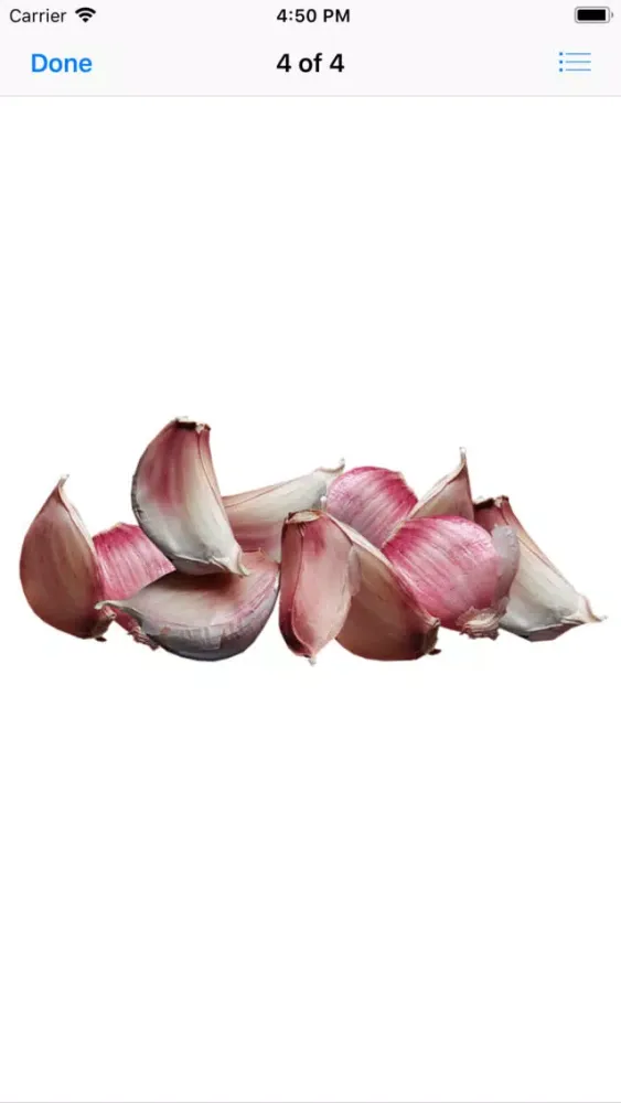 ภาพหน้าจอของ Garlic Stickers