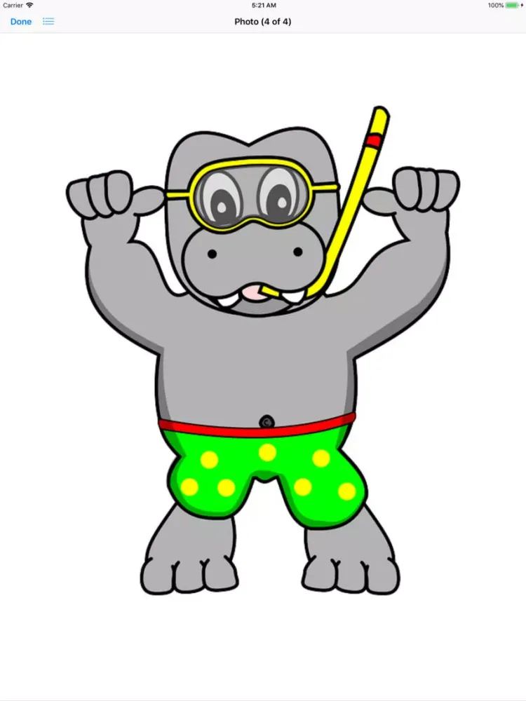 تصاویر My Hippo Sticker Pack iPad 