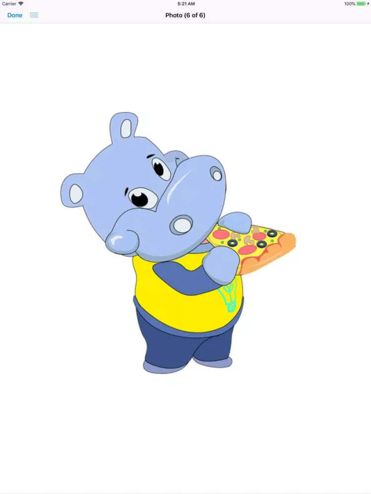تصاویر My Hippo Sticker Pack iPad 
