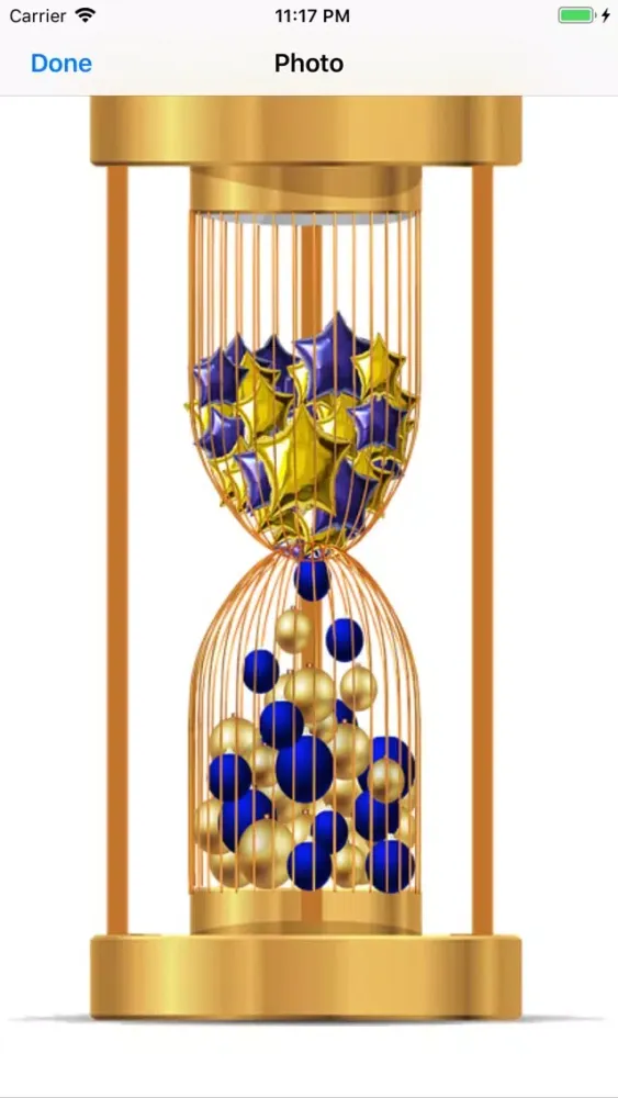 Tangkapan layar Hourglass Stickers