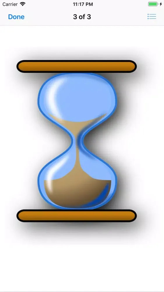 Tangkapan layar Hourglass Stickers