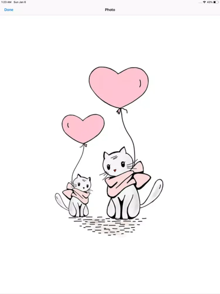 Cute Kitten Sketches iPad 應用截圖