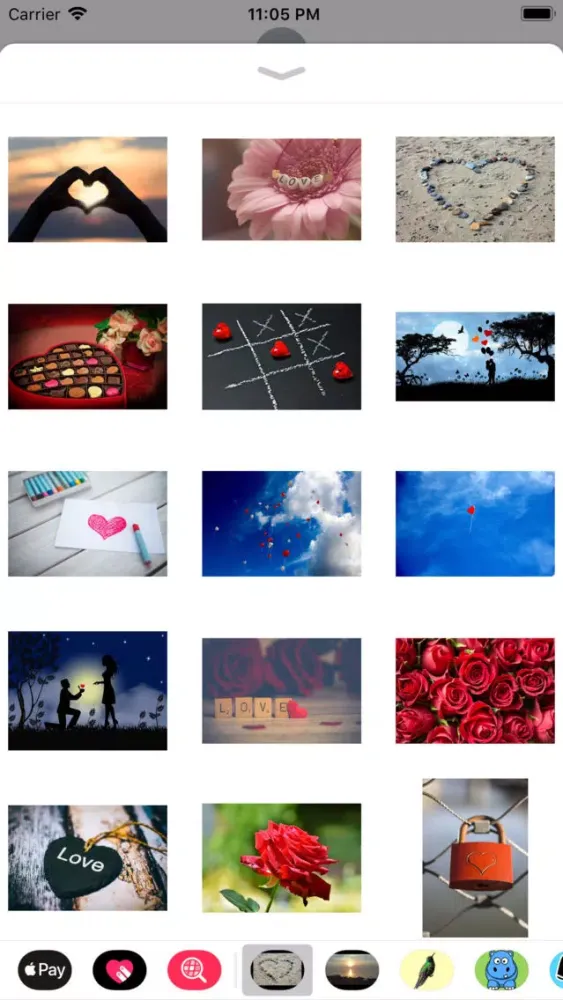 Love and Hearts Sticker Pack Screenshots