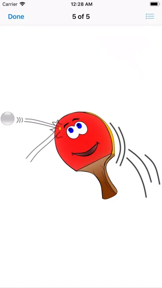 Play Ping Pong Stickers سکرین شاٹس
