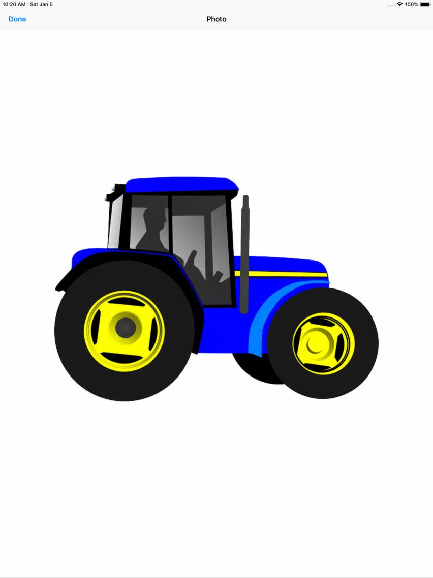 Скриншоты Lotsa Tractor Stickers iPad 