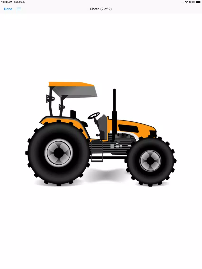Скриншоты Lotsa Tractor Stickers iPad 