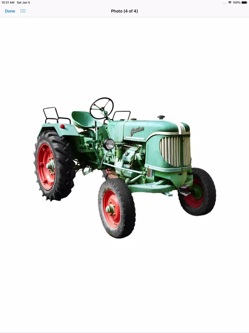 Скриншоты Lotsa Tractor Stickers iPad 