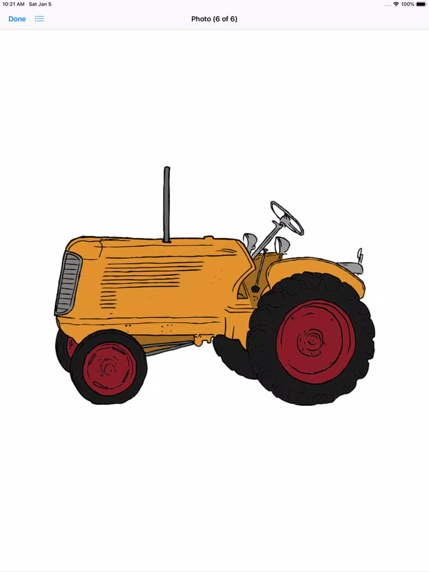 Скриншоты Lotsa Tractor Stickers iPad 