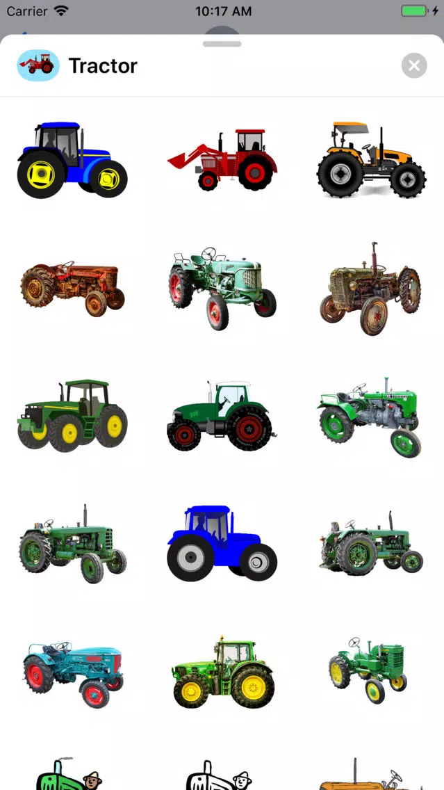 Скриншоты Lotsa Tractor Stickers