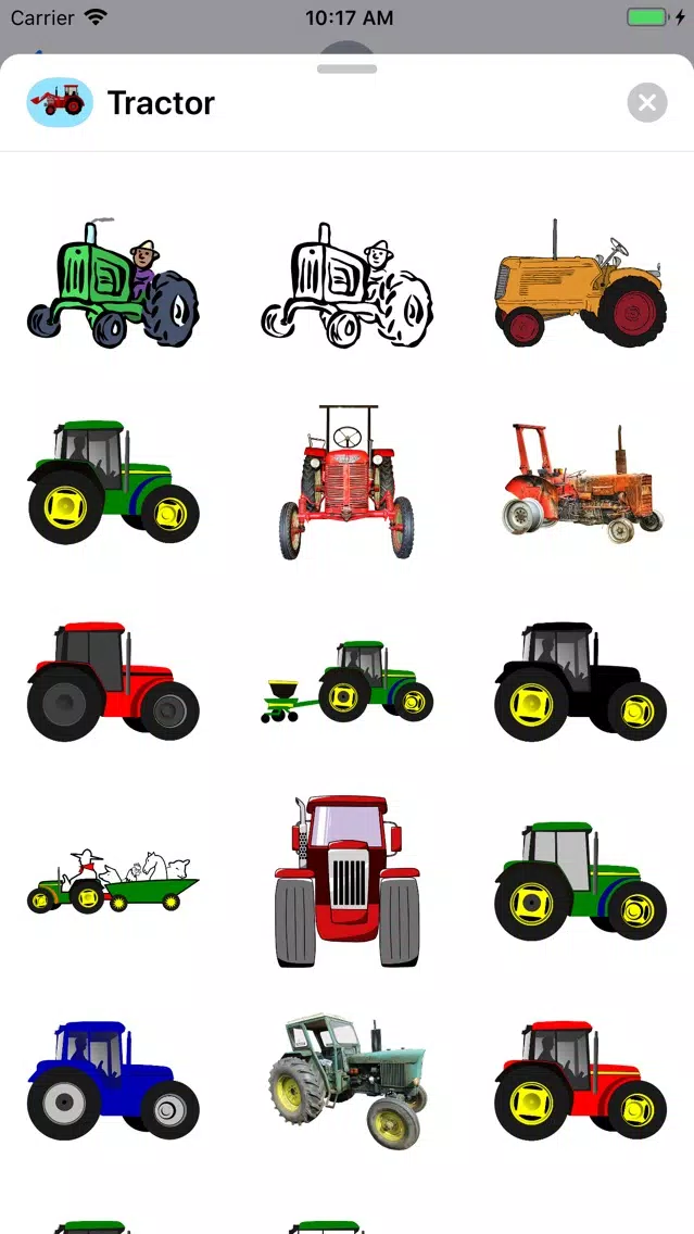 Скриншоты Lotsa Tractor Stickers